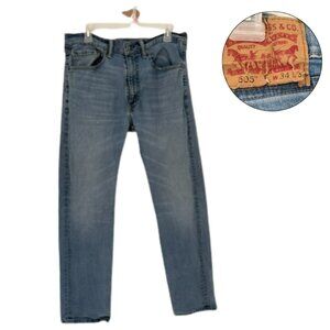Levi’s 505 Men’s Regular Fit Jeans Blue W34 L32 Straight